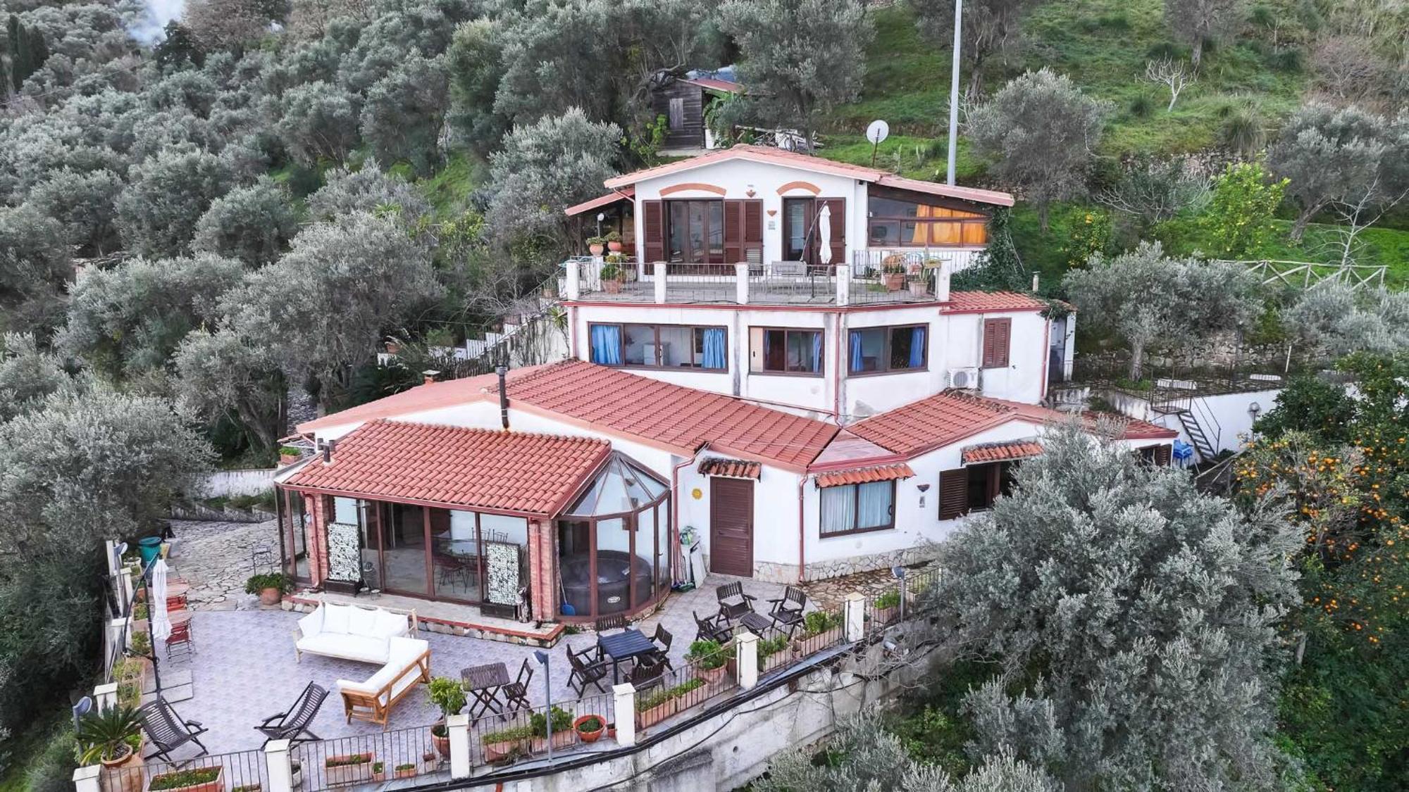 La Finestra Sulle Eolie Apartment Reitano  Luaran gambar